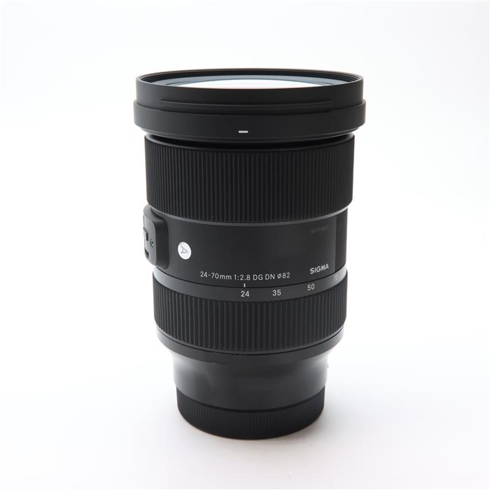 【中古】 《良品》 SIGMA A 24-70mm F2.8 DG DN (ライカSL/TL用) 【ズームゴムリングフォーカスゴムリングフード取付枠部品交換/レンズ内クリーニング/各部点検済】 [ Lens | 交換レンズ ]