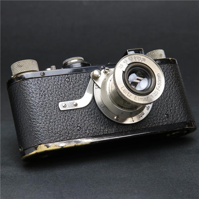 【あす楽】 【中古】 《美品》 Leica A型 (新エルマー50mm F3.5付) 【90年以上も経過した歴史的にも貴重な逸品が入荷！】【ファインダー内清掃/ピントリング作動調整/各部点検済】