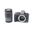 【あす楽】 【中古】 《良品》 Canon EOS M5 EF-M18-150 IS STM レンズキット 【イメージセンサークリーニング/レンズ内クリーニング/各部点検済】【別売レンズフード別売予備バッテリー付！】 デジタルカメラ