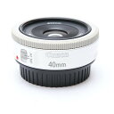 【あす楽】 【中古】 《並品》 Canon EF40mm F2.8 STM ホワイト Lens 交換レンズ