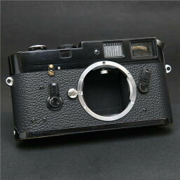 【あす楽】 【中古】 《並品》 Leica M4 ブラックペイント 【貴重な逸品が入荷しました！】【ファインダー内清掃/シャッター幕部品交換/各部点検済】