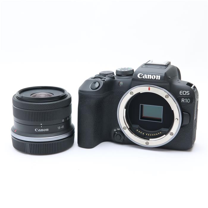 【中古】 《良品》 Canon EOS R10 RF-S18-45 IS STM レンズキット 【別売予備バッテリー付！】 [ デジタルカメラ ]