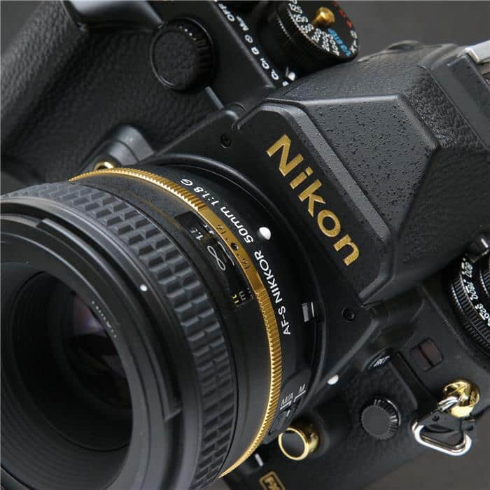 【あす楽】 【中古】 《並品》 Nikon Df 50mm F1.8G Special Gold Editionキット ブラック 【入荷も稀な貴重な一品！1000台限定のゴールドエディションが入荷しました！！】 [ デジタルカメラ ]