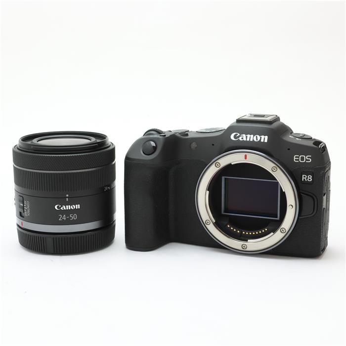 【あす楽】 【中古】 《美品》 Canon EOS R8 RF24-50mm IS STM レンズキット 【後カバーアイピースカバー部品交換/各部点検済】 デジタルカメラ