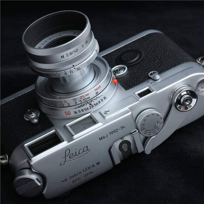 【あす楽】 【中古】 《良品》 Leica M6J エルマー M50mm F2.8セット 【ライカM3誕生40周年記念の特別限定モデルが入荷しました 】【レンズ内クリーニング/ファインダー内清掃/シャッタースピ…