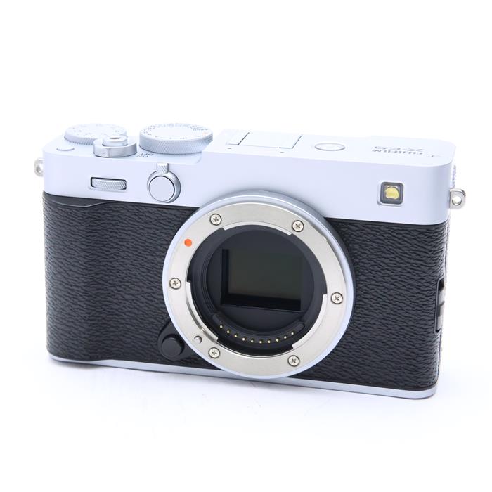 【中古】 《美品》 FUJIFILM X-E5 ボディ シルバー 【ストラップ取付部フォーカス切替スイッチ部品交換..