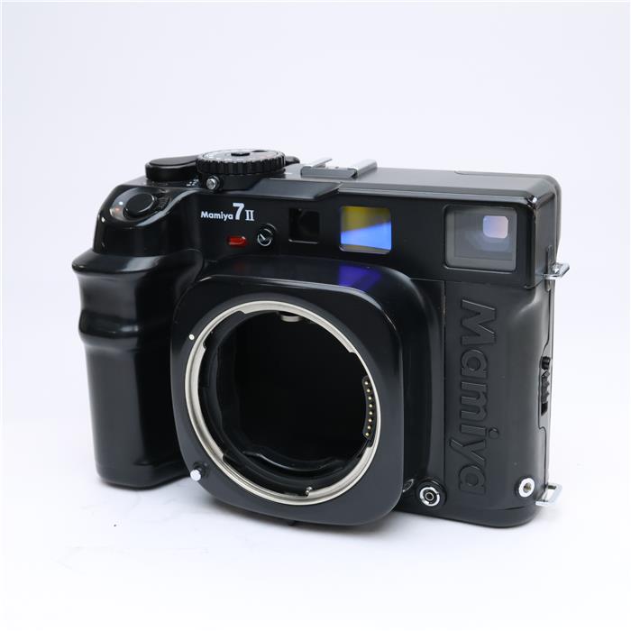 【中古】 《良品》 Mamiya 7 II ブラック 【ファインダー内清掃/距離計調整/巻上レバー部品交換/各部点検済】