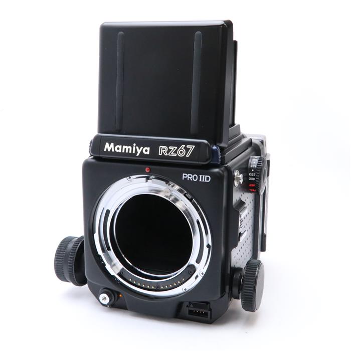 【あす楽】 【中古】 《良品》 Mamiya RZ67 Professional II Dボディ 120フィルムホルダー 【外装側面ラバー部品交換/ピントフード作動調整/各部点検済】