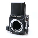 【あす楽】 【中古】 《良品》 Mamiya RZ67 Professional II Dボディ + 120フィルムホルダー 【外装側面ラバー部品交換/ピントフード作動調整/各部点検済】