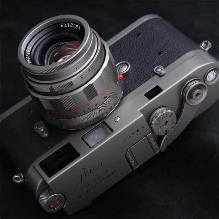 【あす楽】 【中古】 《美品》 Leica M-A セット 【チタン外装の特別限定モデルが入荷しました！】【点検証明書付きライカカメラジャパンにて各部点検済】