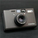 【あす楽】 【中古】 《美品》 CONTAX T3 D チタンブラック 【希少なチタンブラックが入荷しました！】【露出ピント精度調整/各部点検済】