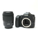【あす楽】 【中古】 《並品》 Canon EOS 80D EF-S18-135 IS USM レンズキット 【ストロボポップアップ機構部品交換/ファインダー内清掃/各部点検済】 デジタルカメラ