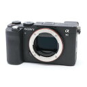 【あす楽】 【中古】 《並品》 SONY α7C ボディ ILCE-7C ブラック 【ホットシューバネSDスロット遮光マスク部品交換/各部点検済】 [ デジタルカメラ ]