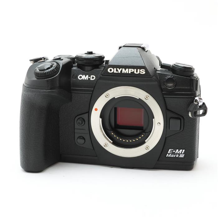 【あす楽】 【中古】 《並品》 OLYMPUS OM-D E-M1 Mark III ボディ 【グリップラバー再生ボタンOKボタン部品交換/各部点検済】 [ デジタルカメラ ]