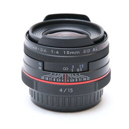 【あす楽】 【中古】 《良品》 PENTAX HD DA15mm F4 ED AL Limited ブラック [ Lens | 交換レンズ ]