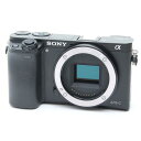 【あす楽】 【中古】 《良品》 SONY α6000ボディ ILCE-6000 ブラック 【液晶パネル部品交換/各部点検済】 デジタルカメラ