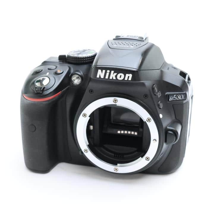 【あす楽】 【中古】 《並品》 Nikon D5300 ボディ ブラック 【グリップラバー吊り金具接眼関連部部品交換/各部点検済】 デジタルカメラ