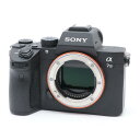 【あす楽】 【中古】 《並品》 SONY α7III ボディ ILCE-7M3 【コントロールホイールスイッチ底アシ背面外装カバー前面グリップゴム背面グリップゴム記録メディアカバーゴム部品交換/各部点検済】 デジタルカメラ