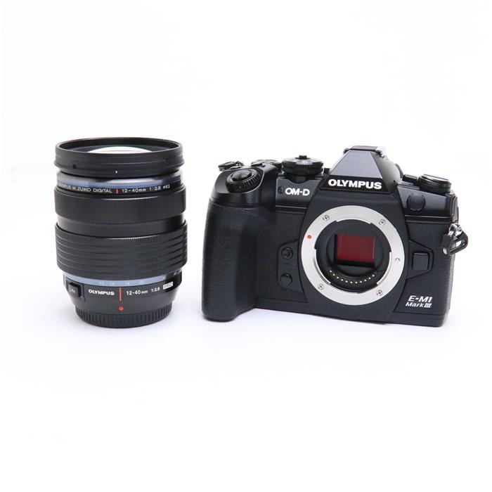 【あす楽】 【中古】 《良品》 OLYMPUS OM-D E-M1 Mark III 12-40mm F2.8 PRO レンズキット 【レンズユニット部品交換/各部点検済】 [ デジタルカメラ ]