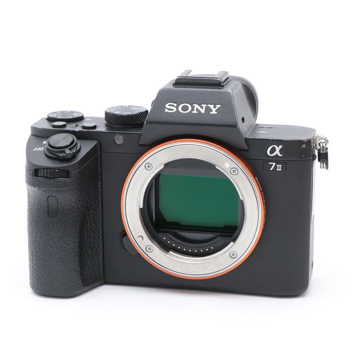 【あす楽】 【中古】 《並品》 SONY α7II ボディ ILCE-7M2 【液晶パネル電池蓋接眼レンズファインダーカバー前面グリップゴム部品交換/各部点検済】 デジタルカメラ