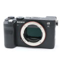 【あす楽】 【中古】 《並品》 SONY α7C ボディ ILCE-7C ブラック 【光学フィルタービューファインダーユニットSDスロットコントロールホイールスイッチ部品交換/各部点検済】 [ デジタルカメラ ]