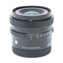 【あす楽】 【中古】 《良品》 SIGMA C 17mm F4 DG DN (ソニーE用/フルサイズ対応) Lens 交換レンズ