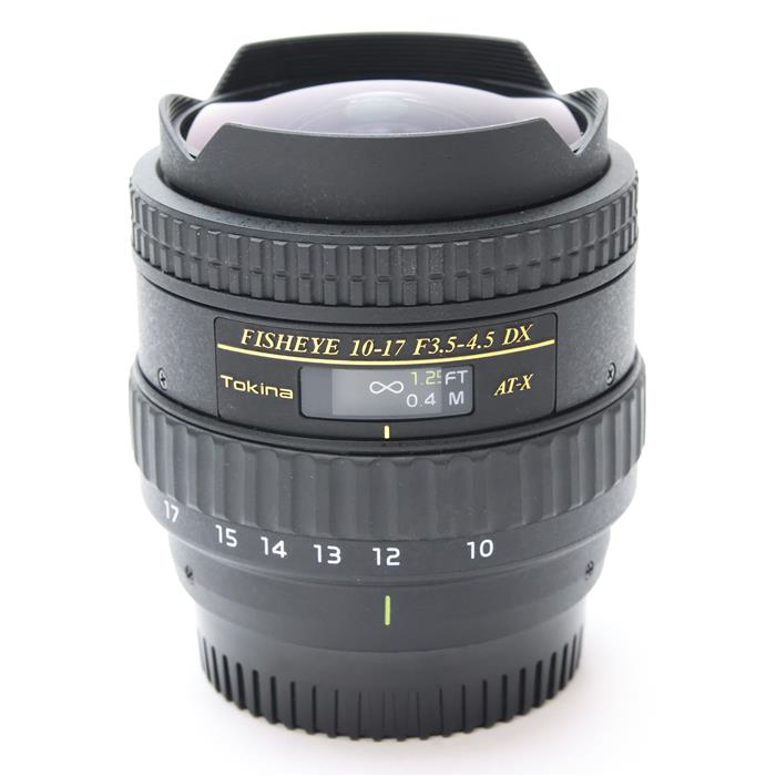【中古】 《美品》 Tokina 10-17mm F3.5-4.5 AT-X 107DX Fisheye（ニコンF用） [ Lens | 交換レンズ ]