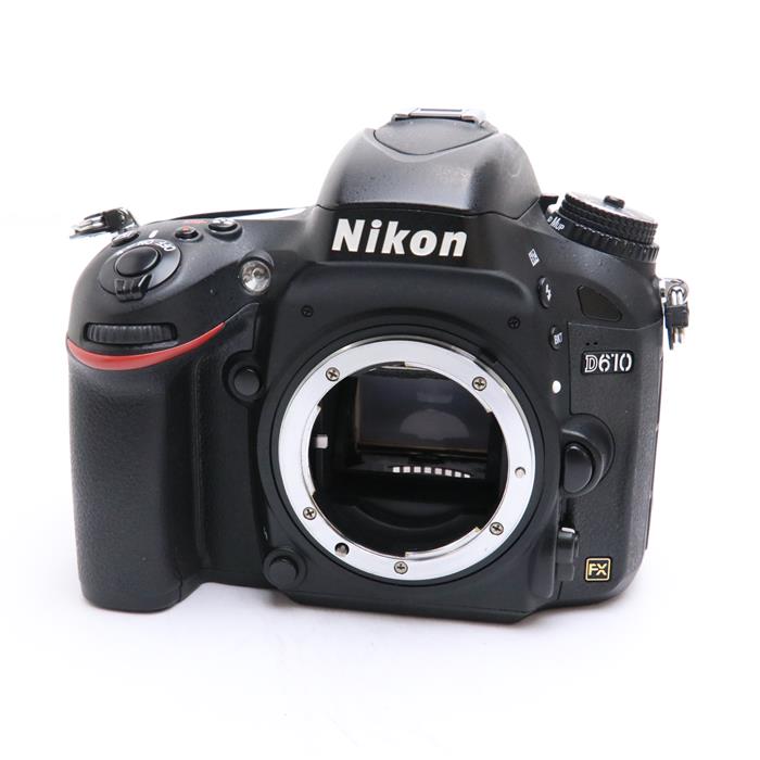 【あす楽】 【中古】 《並品》 Nikon D610 ボディ 【背面ゴムHDMI端子カバーSDカバー部組部品交換/ファインダー内清掃/各部点検済】 デジタルカメラ