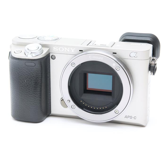 【あす楽】 【中古】 《並品》 SONY α6000ボディ ILCE-6000 シルバー 【液晶パネル部品交換/各部点検済】 [ デジタルカメラ ]