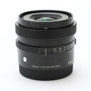 【あす楽】 【中古】 《美品》 SIGMA C 24mm F3.5 DG DN (ソニーE用/フルサイズ対応) Lens 交換レンズ