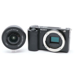 【あす楽】 【中古】 《美品》 SONY VLOGCAM ZV-E10L パワーズームレンズキット ブラック [ デジタルカメラ ]