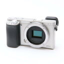 【あす楽】 【中古】 《良品》 SONY α6000ボディ ILCE-6000 シルバー 【背面ラバー部品交換/センサー交換/各部点検済】 デジタルカメラ