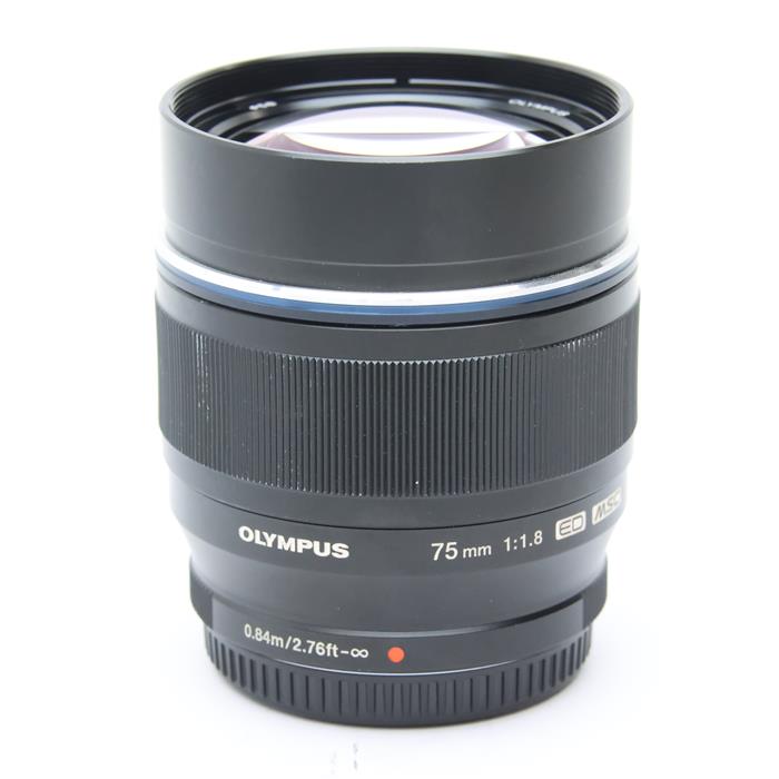 【あす楽】 【中古】 《並品》 OLYMPUS M.ZUIKO DIGITAL ED 75mm F1.8 ブラック (マイクロフォーサーズ) Lens 交換レンズ