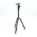 【あす楽】 【中古】 《並品》 Manfrotto Element アルミニウム5段トラベル三脚キット MKELES5BK-BH スモール ブラック