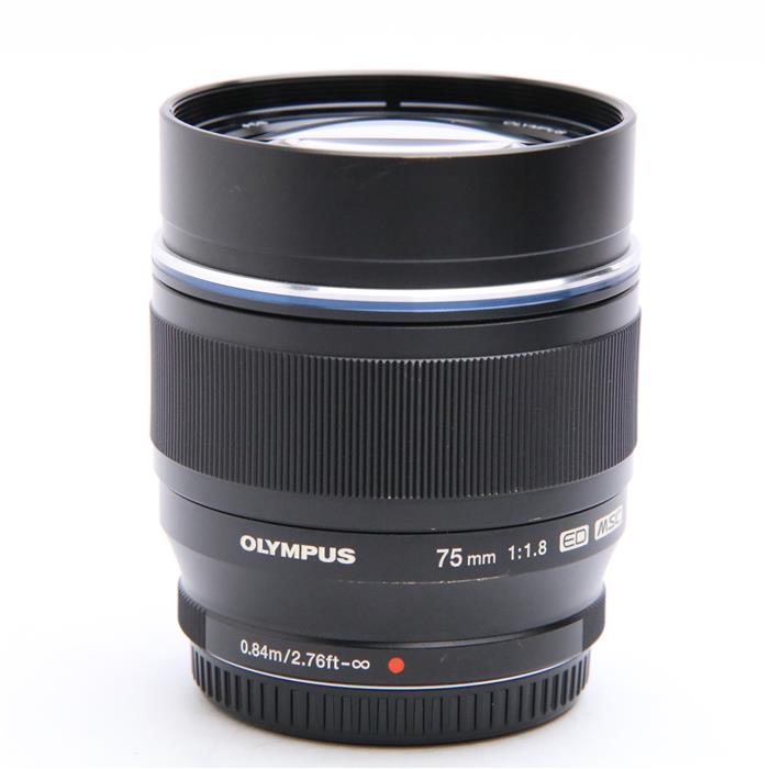 【あす楽】 【中古】 《良品》 OLYMPUS M.ZUIKO DIGITAL ED 75mm F1.8 ブラック (マイクロフォーサーズ) Lens 交換レンズ