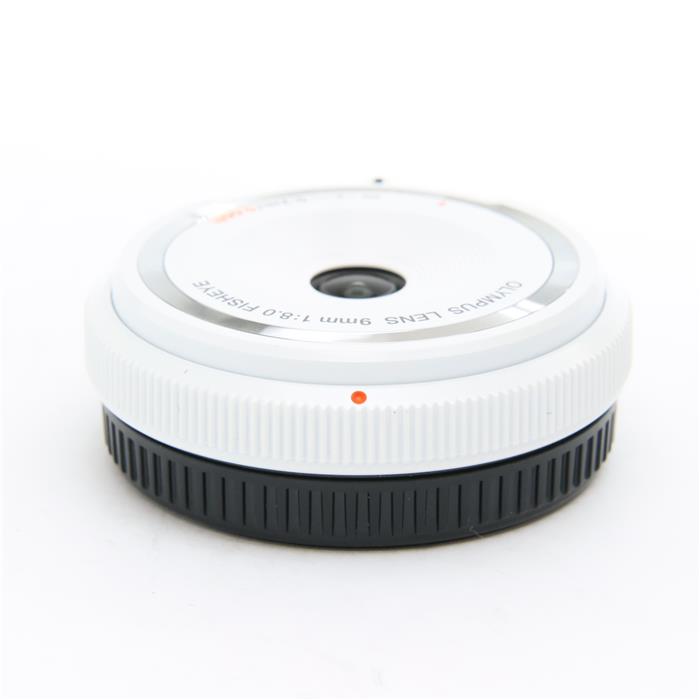 【中古】 《美品》 OLYMPUS フィッシュアイボディキャップレンズ BCL-0980 ホワイト (マイクロフォーサーズ) [ Lens | 交換レンズ ]