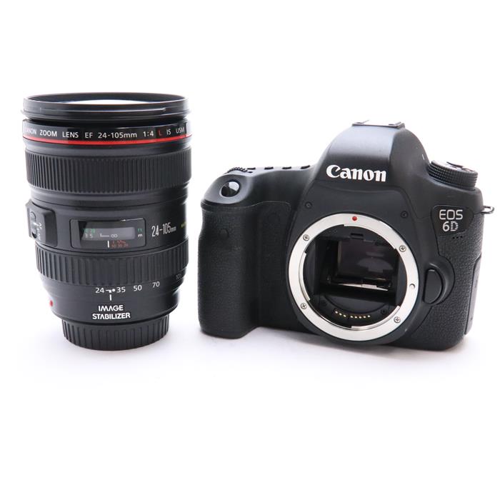 【あす楽】 【中古】 《良品》 Canon EOS 6D EF24-105L レンズキット 【フォーカシングスクリーン上部液晶窓部品交換/各部点検済】 デジタルカメラ