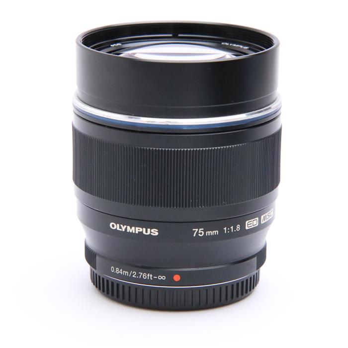 【あす楽】 【中古】 《良品》 OLYMPUS M.ZUIKO DIGITAL ED 75mm F1.8 ブラック (マイクロフォーサーズ) Lens 交換レンズ