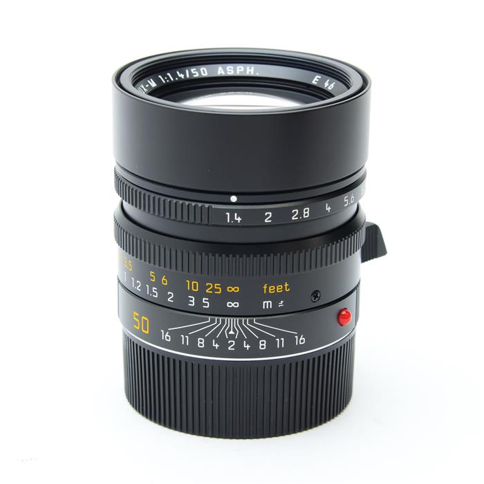 【中古】 《美品》 Leica ズミルックス M50mm F1.4 ASPH (6bit改) ブラック 【点検証明書付きライカ ドイツ本国にてフォーカシングマウント部品交換/ピント調整/各部点検済】 [ Lens | 交換レンズ ]