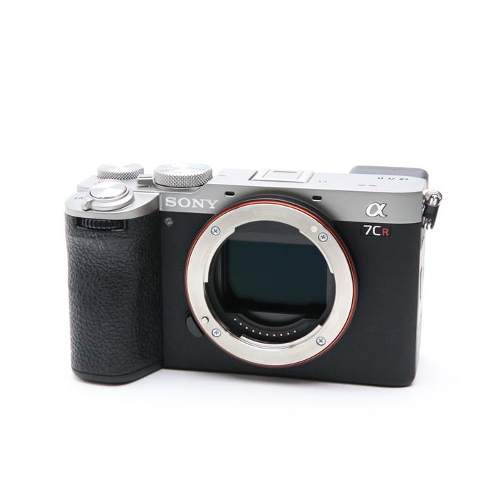 【中古】 《良品》 SONY α7C R ボディ ILCE-7CR S シルバー 【シューバネSDスロット部モルト部品交換/各部点検済】 [ デジタルカメラ ]