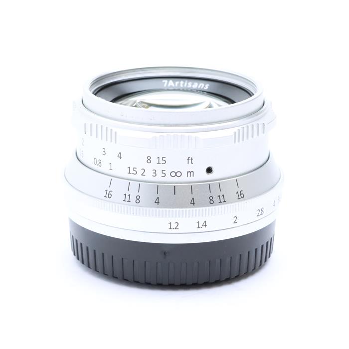 【あす楽】 【中古】 《良品》 七工匠 7Artisans 35mm F1.2 (フジフイルムX用) シルバー Lens 交換レンズ