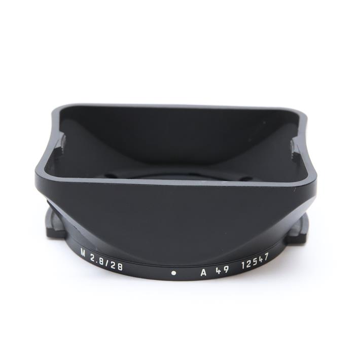 外観状態:美品 マップ保証期間:保証なし 付属品など:フードキャップ【ココがポイント！】レンズのデザインとマッチするライカ純正品。M28mmF2.8用のレンズフードです。◎点検スタッフからのコメント【外観】若干の使用感がありますが、全体的に丁寧に使用されている中古品です。【機能面・操作】問題なくお使いいただけます。※お求めの後2週間以内の初期不良はご返品可能です。#260116-n
