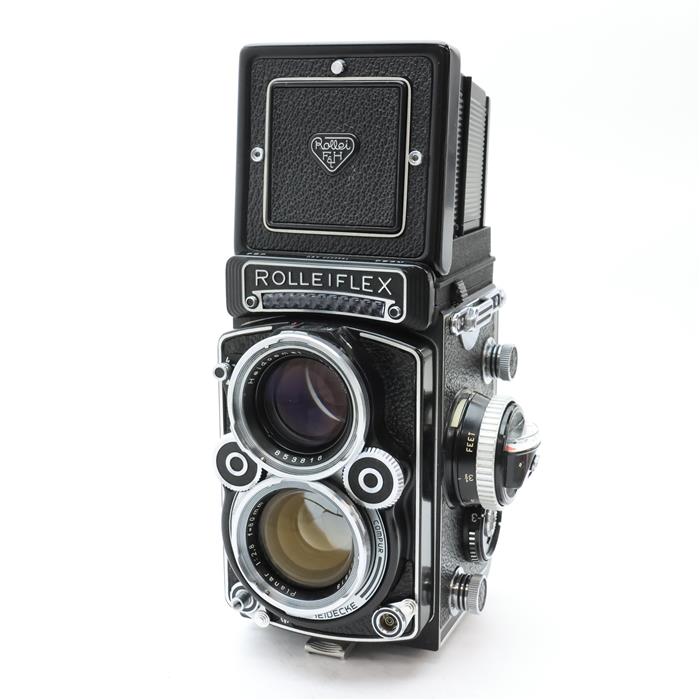 【あす楽】 【中古】 《良品》 Rollei ローライフレックス 2.8F (プラナー) 【レンズ内クリーニング/巻上シャッターダイヤル作動調整/各部点検済】