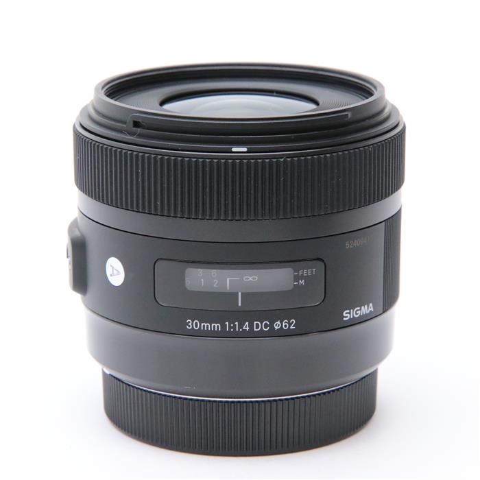 【あす楽】 【中古】 《良品》 SIGMA A 30mm F1.4 DC HSM (キヤノンEF用) 【ネームリング部品交換/各部点検済】 [ Lens | 交換レンズ ]