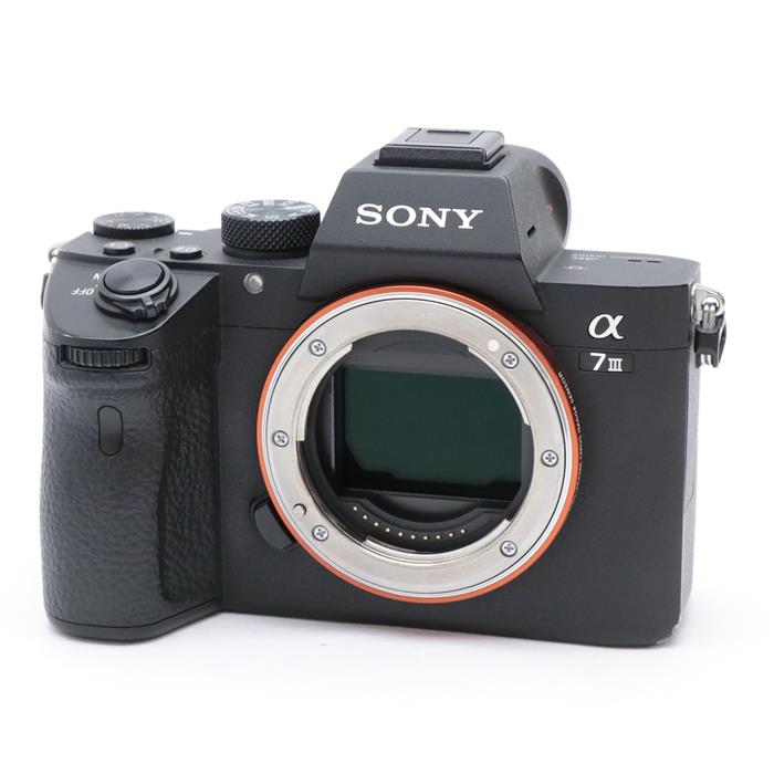 【あす楽】 【中古】 《並品》 SONY α7III ボディ ILCE-7M3 【前面グリップゴム背面グリップゴム記録メディアカバーゴムマイク端子カバー部品交換/各部点検済】 デジタルカメラ