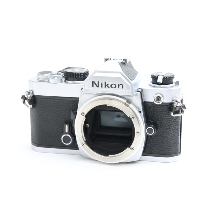 【あす楽】 【中古】 《並品》 Nikon FM シルバー 【シャッター幕清掃調整/モルト部品交換/各部点検済】