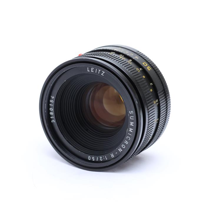 【あす楽】 【中古】 《並品》 Leica ズミクロン R50mm F2 フード組込 R-Only 【レンズ内クリーニング/前枠外装部品取付ピントリング作動調整/各部点検済】 [ Lens | 交換レンズ ]