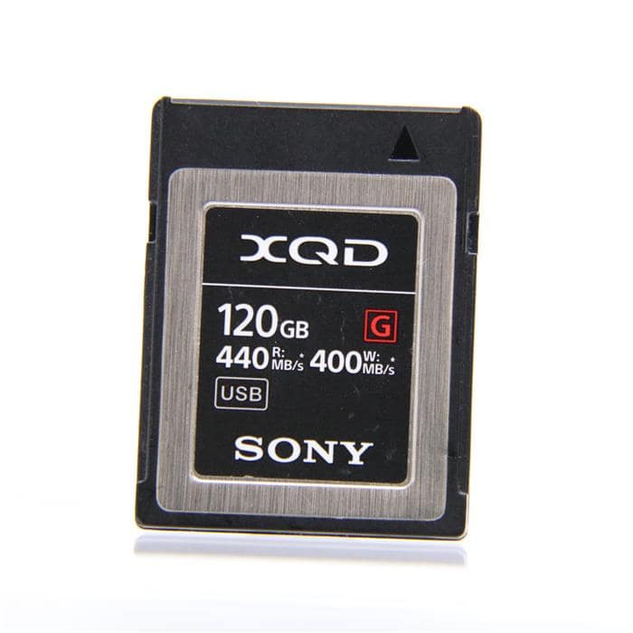 【あす楽】 【中古】 《並品》 SONY XQDメモリーカード Gシリーズ 120GB QD-G120F