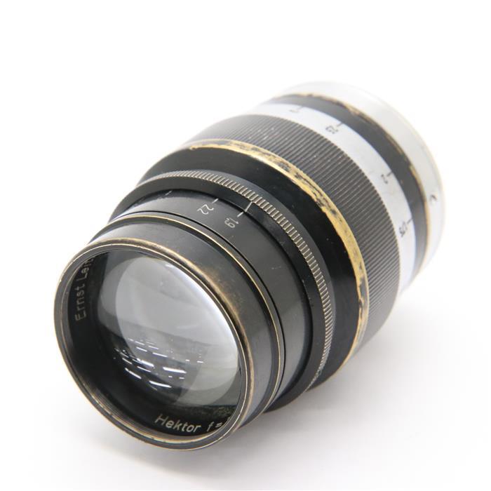 【あす楽】 【中古】 《難有品》 Leica ヘクトール L73mm F1.9 フード付 ブラックxシルバー [ Lens | 交換レンズ ]