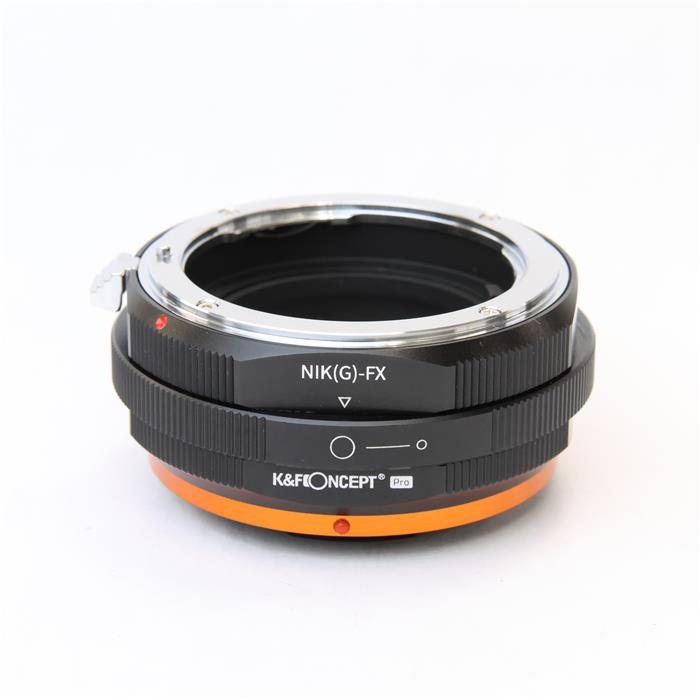 【中古】 《美品》 K&F Concept マウントアダプター ニコンF (G) レンズ/フジフイルムXボディ用 絞りリング付き KF-NGX